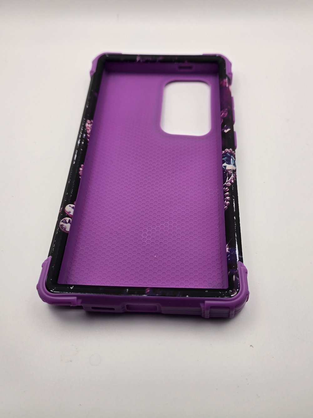 Purple Protective Phone Case - For Galaxy S24 Ultra 5G